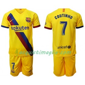 Divisa di Calcio Barcellona Philippe Coutinho 7 Bambino Trasferta 2019/2020 